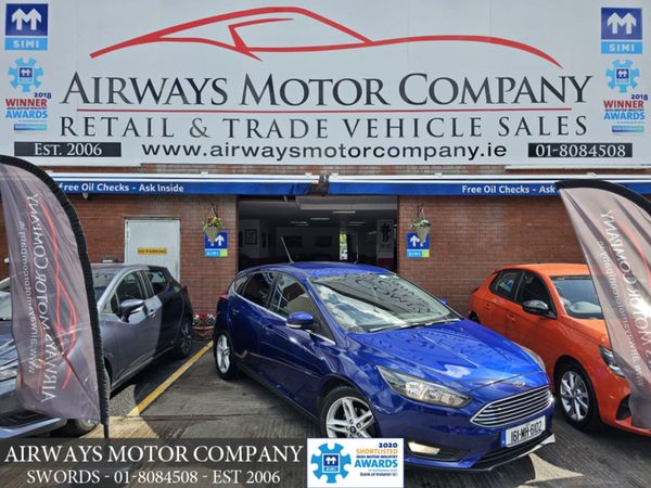 Ford Focus Hatchback, Petrol, 2016, Blue