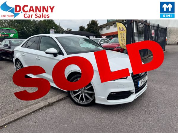 Audi A3 Saloon, Diesel, 2015, White