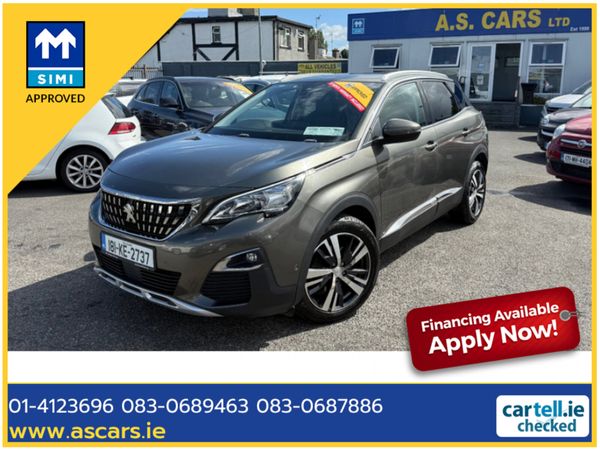 Peugeot 3008 SUV, Diesel, 2018, Grey
