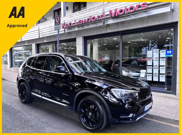 BMW X3 SUV, Diesel, 2017, Black