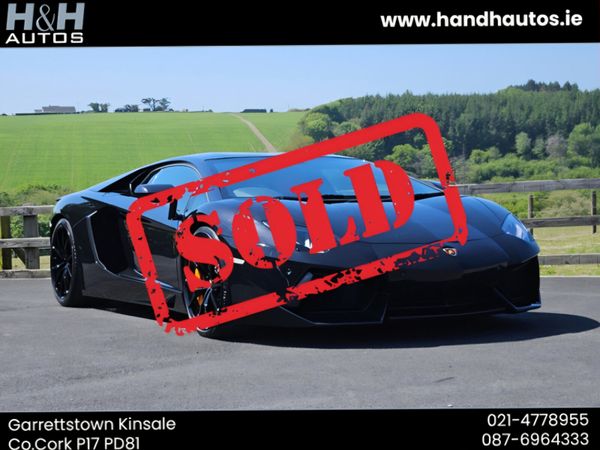 Lamborghini Aventador Coupe, Petrol, 2014, Black