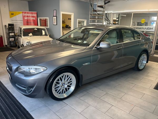 BMW 5-Series Saloon, Diesel, 2013, Grey
