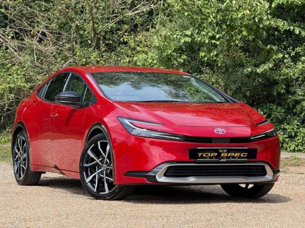 Toyota Prius Hatchback, Petrol Hybrid, 2024, Red