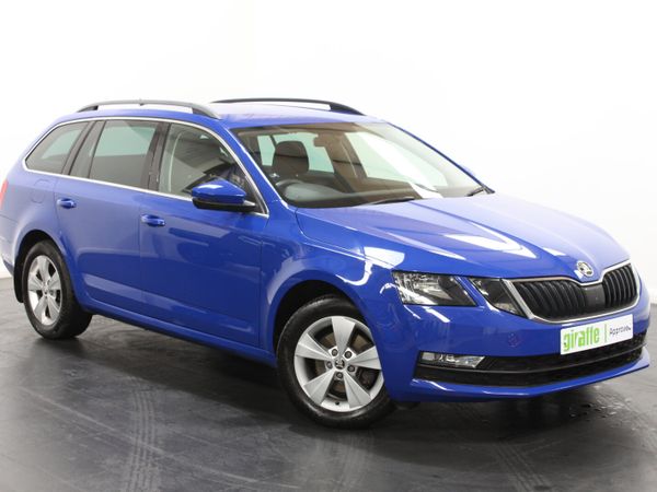 Skoda Octavia Estate, Petrol, 2019, Blue