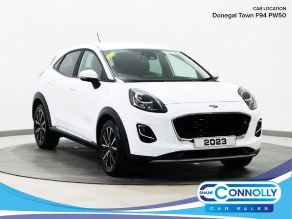Ford Puma SUV, Petrol Hybrid, 2023, White
