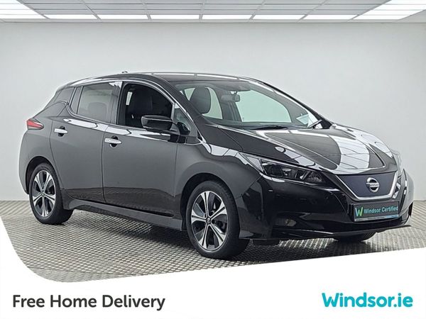 Nissan Leaf Hatchback, Electric, 2022, Black