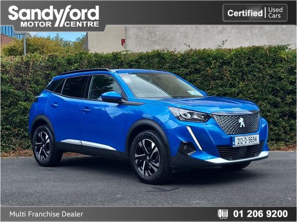 Peugeot 2008 SUV, Petrol, 2021, Blue