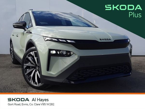 Skoda Elroq SUV, Electric, 2025, Green