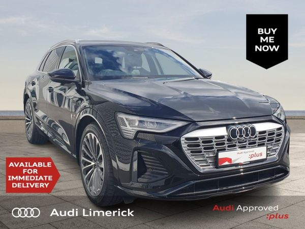 Audi Q8 e-tron SUV, Electric, 2024, Black