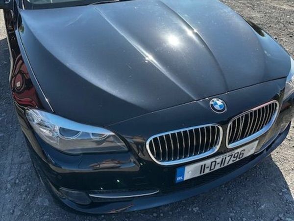 BMW 5-Series Saloon, Diesel, 2011, Black
