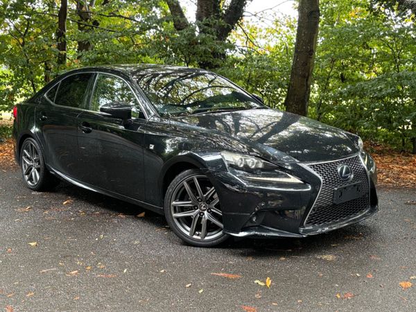 Lexus IS Saloon, Petrol Hybrid, 2014, Black