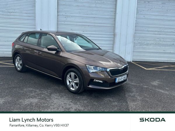 Skoda Scala Hatchback, Petrol, 2020, Brown