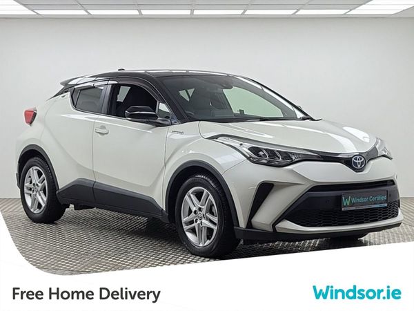 Toyota C-HR SUV, Petrol Hybrid, 2019, White