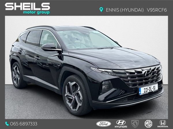 Hyundai Tucson SUV, Petrol Hybrid, 2022, Black