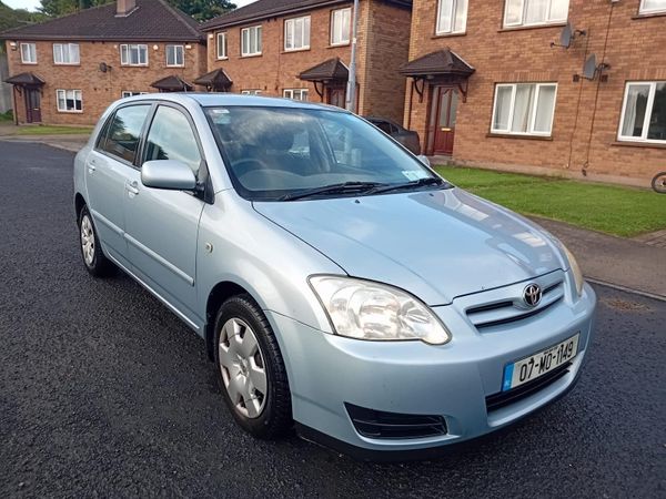 Toyota Corolla Hatchback, Petrol, 2007, Blue