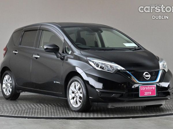 Nissan Note Hatchback, Petrol Hybrid, 2019, Black