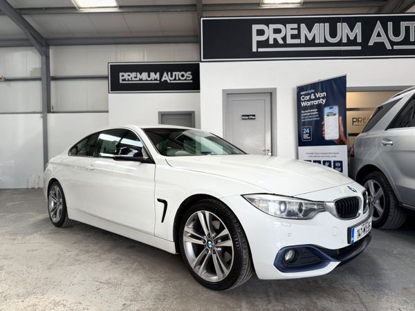 BMW 4-Series Coupe, Diesel, 2014, White