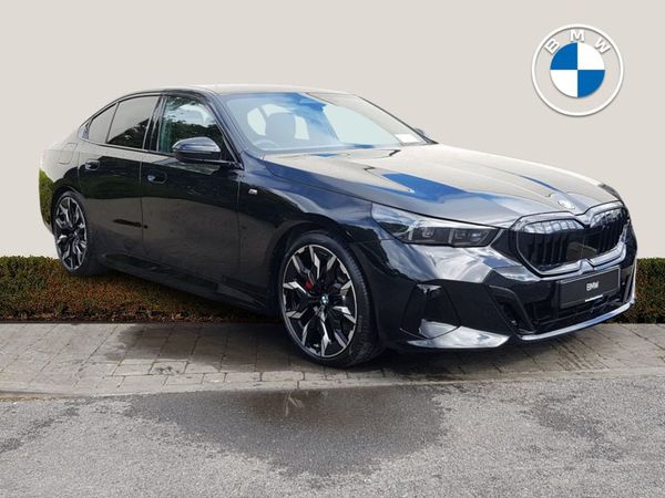 BMW 5-Series Saloon, Petrol Plug-in Hybrid, 2025, Black