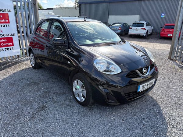 Nissan March Hatchback, Petrol, 2016, Black