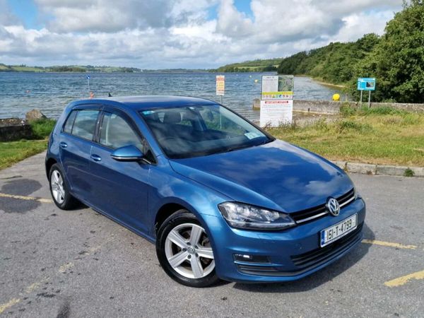 Volkswagen Golf Hatchback, Petrol, 2015, Blue