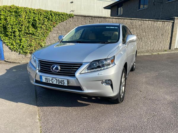 Lexus RX SUV, Petrol Hybrid, 2015, Silver