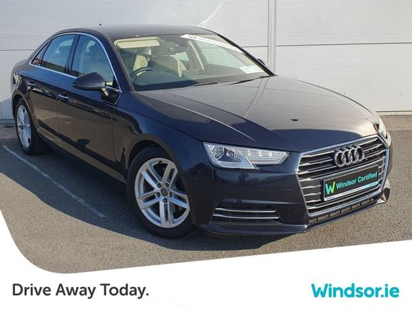 Audi A4 Saloon, Diesel, 2016, Blue