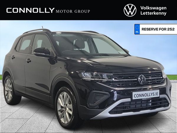 Volkswagen T-Cross SUV, Petrol, 2025, Black