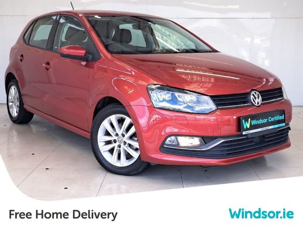Volkswagen Polo Hatchback, Petrol, 2018, Red