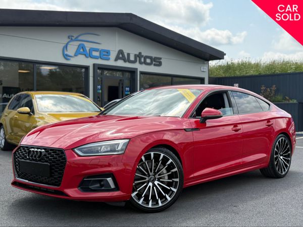 Audi A5 Saloon, Petrol, 2017, Red