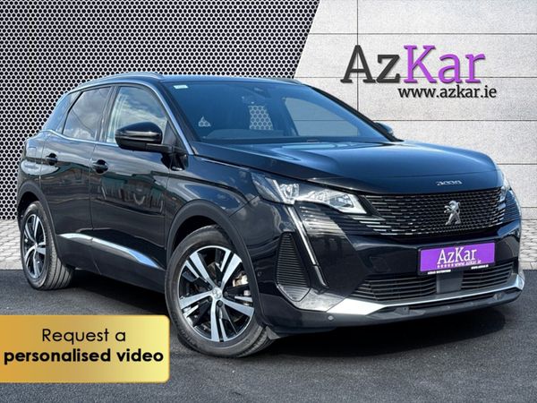 Peugeot 3008 SUV, Petrol Plug-in Hybrid, 2022, Black