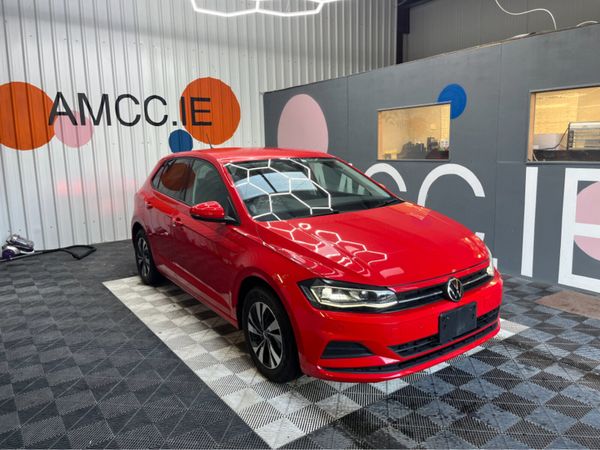 Volkswagen Polo Hatchback, Petrol, 2021, Red