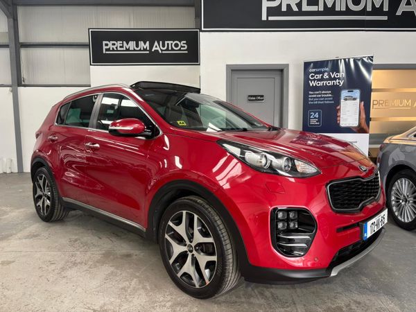 Kia Sportage SUV, Diesel, 2017, Red