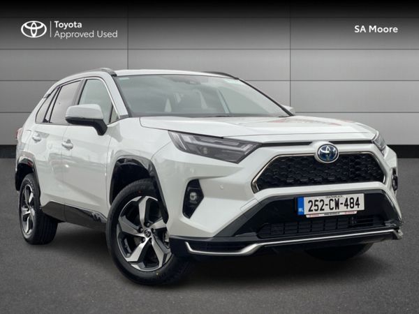 Toyota RAV4 Estate, Petrol Plug-in Hybrid, 2025, White