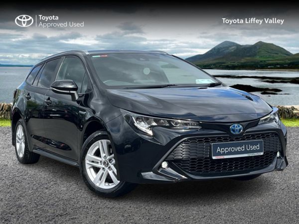 Toyota Corolla Estate, Petrol Hybrid, 2020, Black