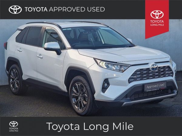 Toyota RAV4 SUV, Petrol Hybrid, 2023, White