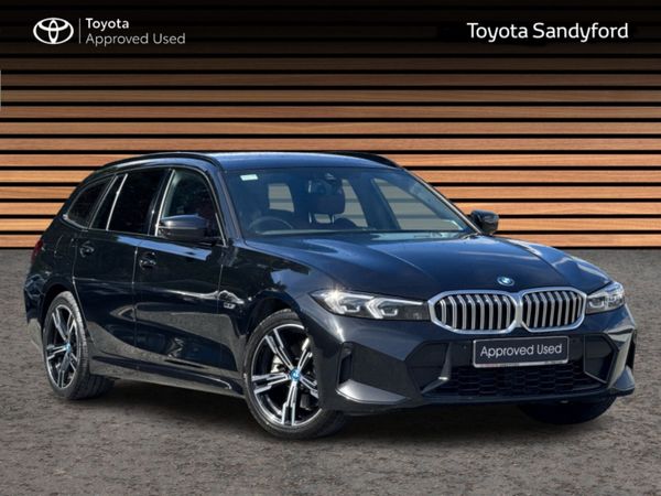 BMW 3-Series Estate, Petrol Plug-in Hybrid, 2023, Black