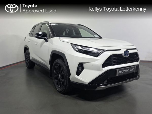 Toyota RAV4 SUV, Petrol Hybrid, 2022, White