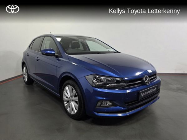 Volkswagen Polo Hatchback, Petrol, 2021, Blue