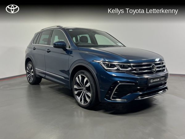 Volkswagen Tiguan Estate, Petrol Plug-in Hybrid, 2022, Blue