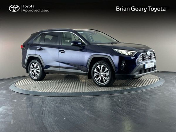 Toyota RAV4 SUV, Petrol Hybrid, 2023, Blue