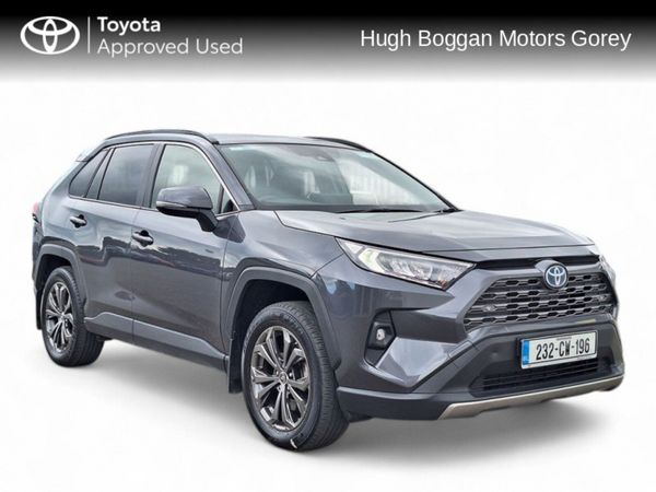Toyota RAV4 SUV, Petrol Hybrid, 2023, Grey