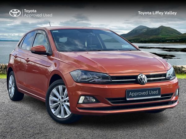 Volkswagen Polo Hatchback, Petrol, 2019, Orange