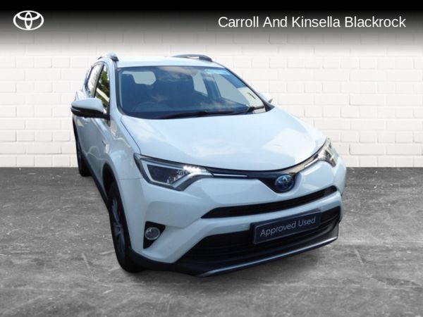 Toyota RAV4 SUV, Petrol Hybrid, 2018, White