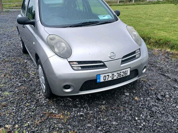 Nissan Micra Hatchback, Petrol, 2007, Silver