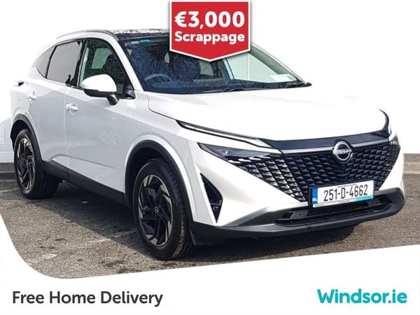 Nissan Qashqai MPV, Petrol, 2025, White