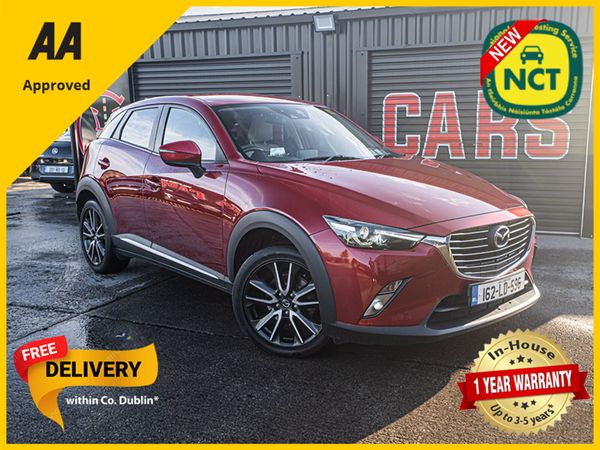 Mazda CX-3 SUV, Petrol, 2016, Red