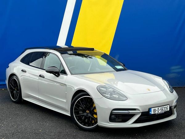 Porsche Panamera Estate, Petrol Plug-in Hybrid, 2018, Grey