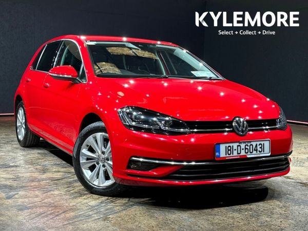Volkswagen Golf Hatchback, Petrol, 2018, Red