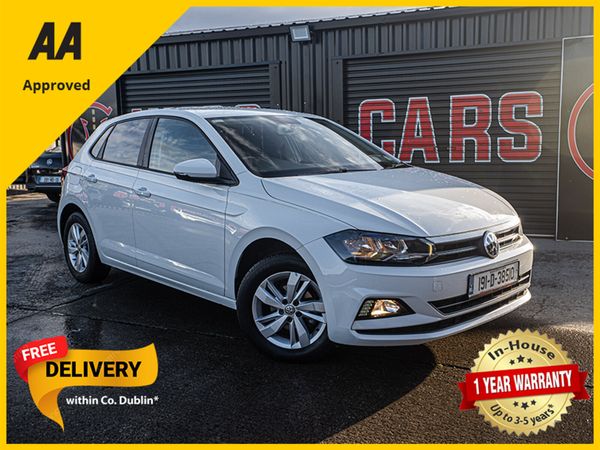 Volkswagen Polo Hatchback, Petrol, 2019, White