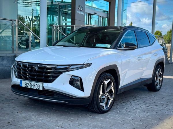Hyundai Tucson SUV, Petrol Plug-in Hybrid, 2021, White